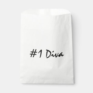 Nummer 1 Diva Geschenktütchen
