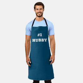 Nummer 1 Hubby Schürze