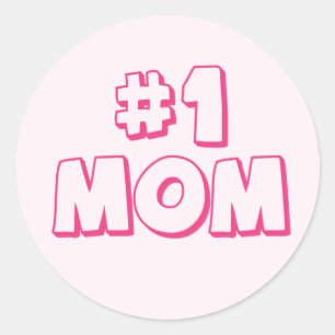 Nummer 1 Mama Nummer 1 Mama T - Shirt Aufkleber