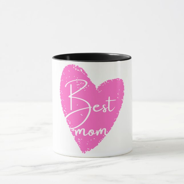 Nummer 1 Mama Rosa Herzmüttertag Tasse (Zentrum)