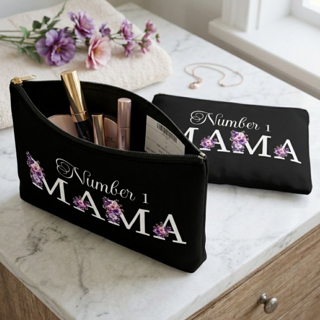 Nummer 1 Mama Zubehörtasche (Von Creator hochgeladen)