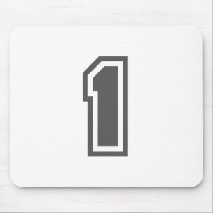 Nummer 1 mousepad