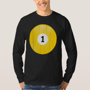 Nummer 1 Pool Ball T-Shirt