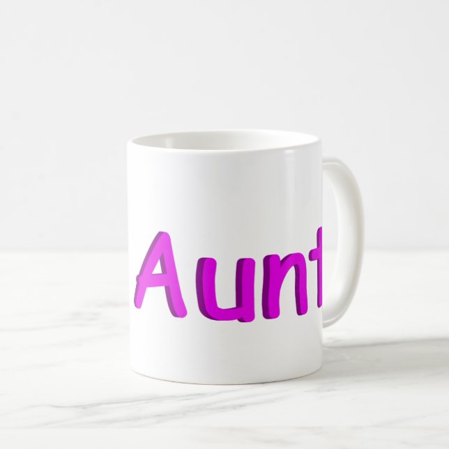 Nummer 1 Tante Kaffeetasse (VorderseiteRechts)