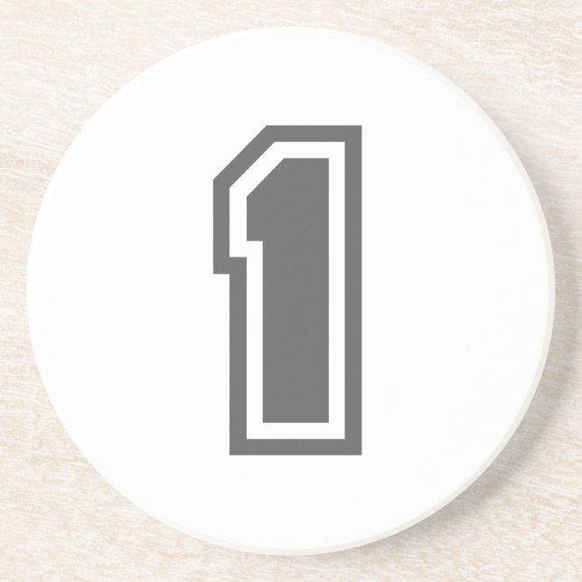 Nummer 1 untersetzer (Vorne)