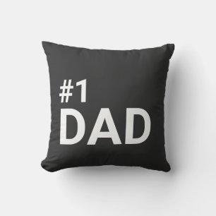 Nummer 1 Vater Einfaches Minimalistisch-modernes G Kissen