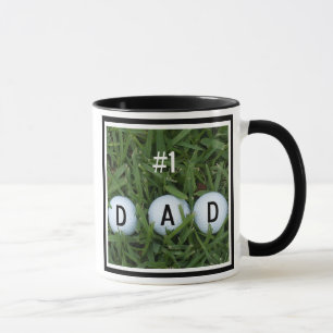 Nummer 1 Vater Golf Tasse