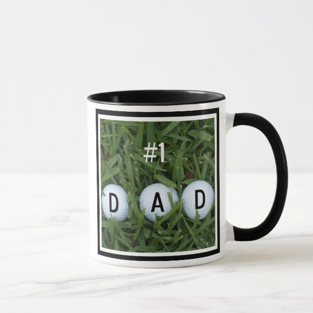 Nummer 1 Vater Golf Tasse (Rechts)