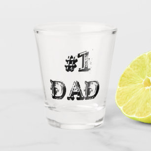 Nummer 1 Vater Schnapsglas