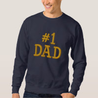 Nummer 1 VATER Stickerei