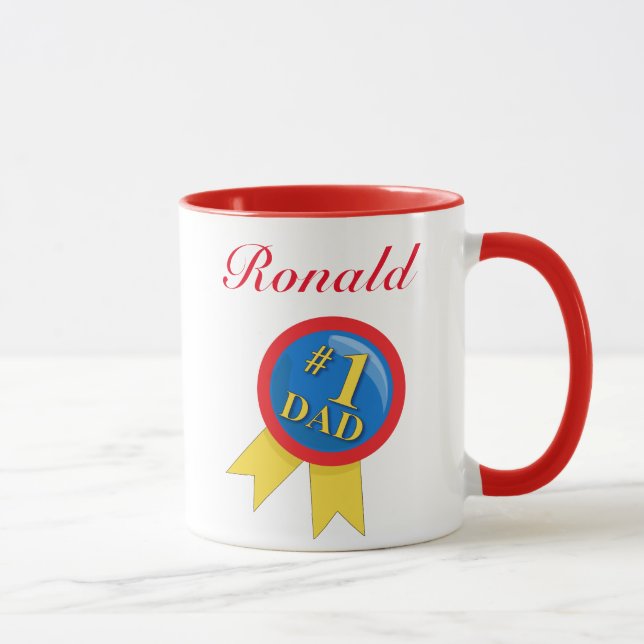 Nummer 1 Vater Tasse (Rechts)