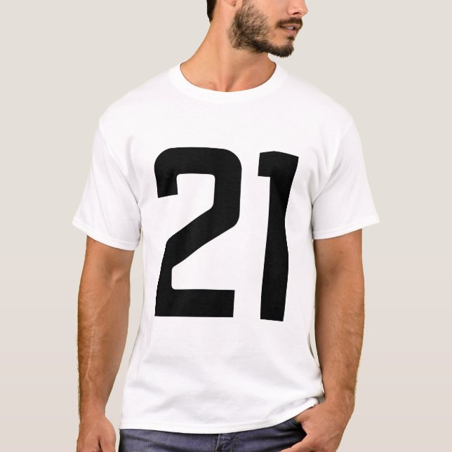 NUMMER 21 T-Shirt (Vorderseite)