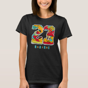 Nummer 23 Seltenes Air SB Dunk FroSkate Matching T-Shirt