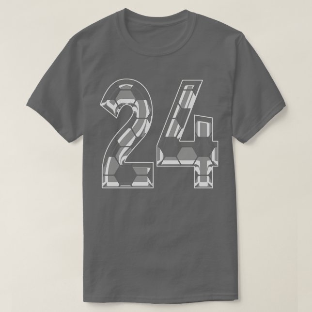 Nummer 24 Jersey 24 Mama Player Fan T-Shirt (Design vorne)
