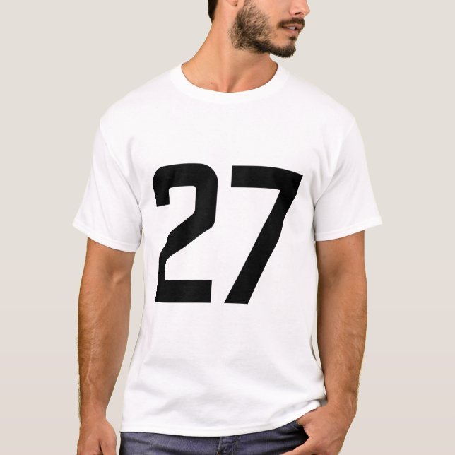 NUMMER 27 T-Shirt (Vorderseite)