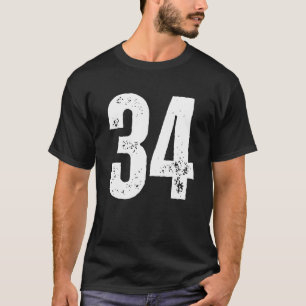 Nummer 34 T-Shirt