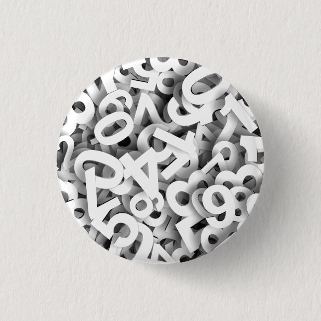 NUMMER 3 BUTTON (Vorderseite)