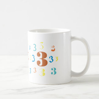 Nummer 3 Tasse