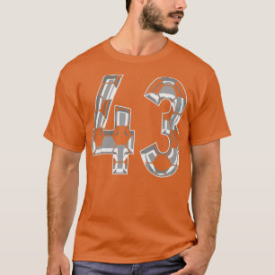 Nummer 43 Jersey 43 Mama Player Fan T-Shirt