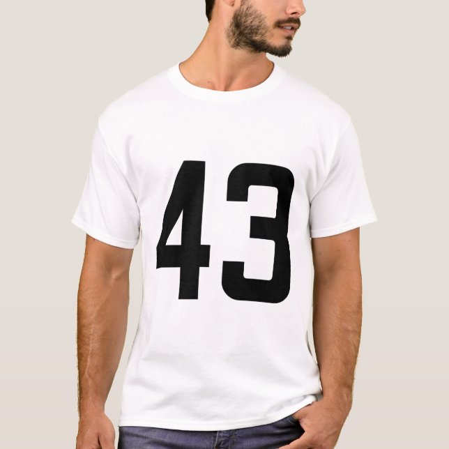 NUMMER 43 T-Shirt (Vorderseite)