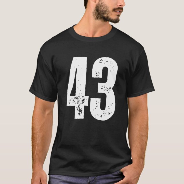 Nummer 43 T-Shirt (Vorderseite)