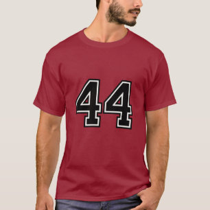 Nummer 44 Varsity-Sportstrikot 44. Geburtstag T-Shirt