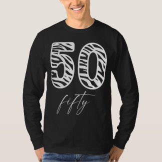 Nummer 50. Geburtstag 50. Jahr 50 T-Shirt