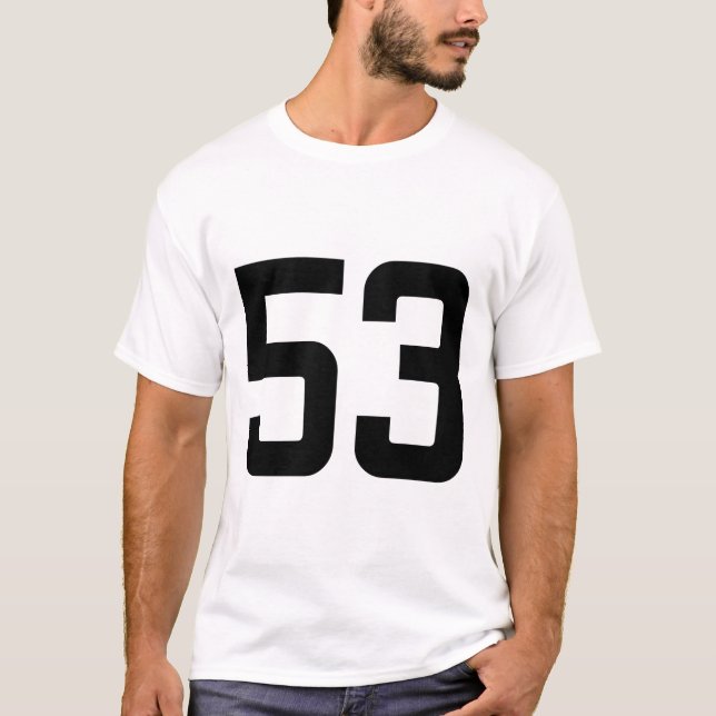 NUMMER 53 T-Shirt (Vorderseite)