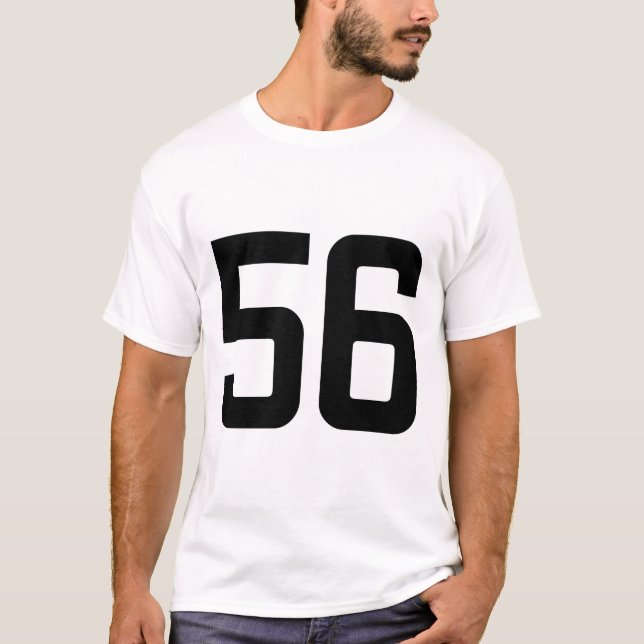 NUMMER 56 T-Shirt (Vorderseite)