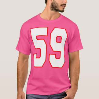 Nummer 59 American Football T-Shirt