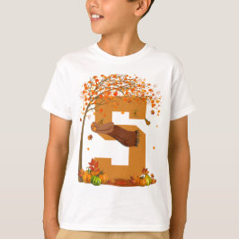 Nummer 5 Herbst Erntedank Thema 5 Jahre alt T-Shirt