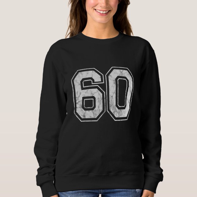 Nummer 60 sweatshirt (Vorderseite)