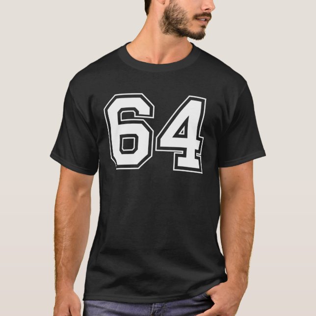 Nummer 64 T-Shirt (Vorderseite)