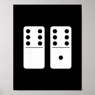 Nummer 67 Domino Lustig Six Seven Meme 6 Und 7 Gen Poster