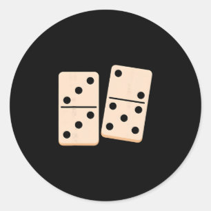 Nummer 67 Domino Lustig Six Seven Meme 6 Und 7 Gen Runder Aufkleber
