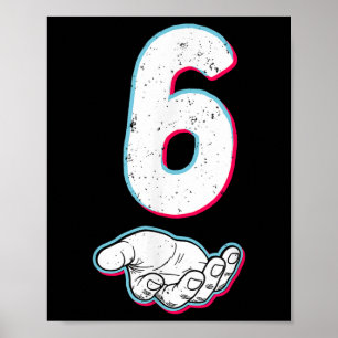 Nummer 67 Matching Six Seven 6 7 Meme 6 7 Hallowee Poster