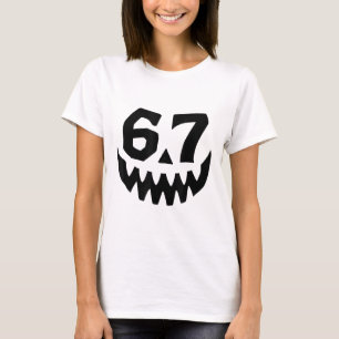 Nummer 67 Matching Six Seven 6 7 Meme 6 7 Hallowee T-Shirt