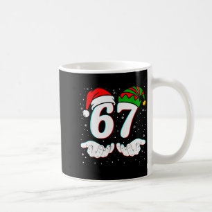 Nummer 67 Matching Six Seven 6 7 Meme 6-7 Weihnach Kaffeetasse