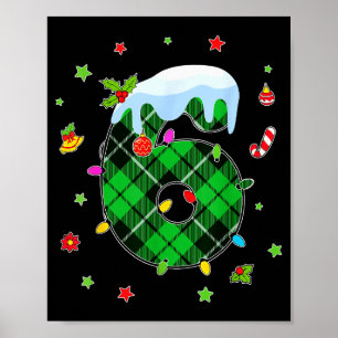 Nummer 67 passend Weihnachten 6 7 Sechs Sieben 6 7 Poster