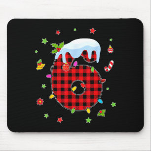Nummer 67 Passendes Weihnachten 6 7 Sechs Sieben 6 Mousepad