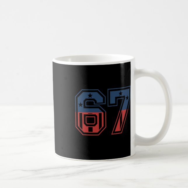 Nummer 67 USA  Kaffeetasse (Rechts)