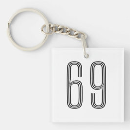 Nummer 69 Wifey/Husby Custom Bride, Verlobte Gift Schlüsselanhänger