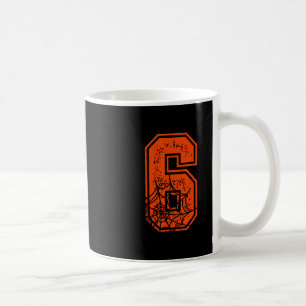 Nummer 6 67 Meme Halloween-Kürbiskostüm passend Kaffeetasse