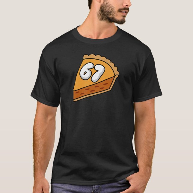 Nummer 6 7 Erntedank Pumpkin Pie T-Shirt (Vorderseite)