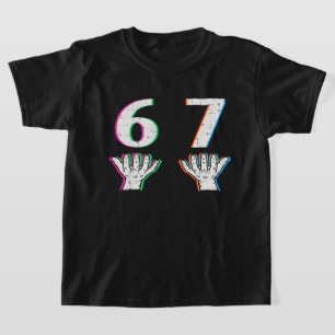 Nummer 6 7 • Passend 67 Meme Halloween Sechs Siebe T-Shirt