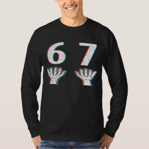 Nummer 6 7 • Passend 67 Meme Halloween Sechs Siebe T-Shirt