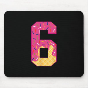 Nummer 6 Eis Drip 67 Meme Paar Halloween C Mousepad