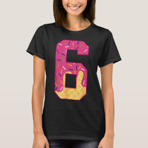 Nummer 6 Eiscreme-Tropf 67 Meme-Paar Halloween C T-Shirt