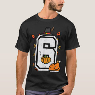 Nummer 6 Erntedankfest 6 7 Passend 67 Meme Männer T-Shirt