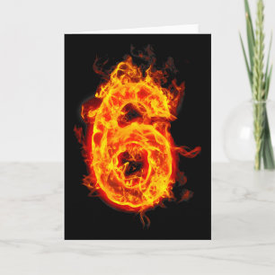 Nummer 6 Fire Ice Nummer Sechs Sieben Meme 67 Alph Karte